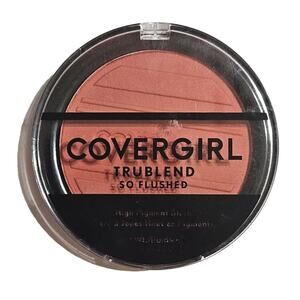 4/$20 Covergirl Trublend So Flushed High Pigment Blush, 345 Hot Frenzy, 0.33oz.
